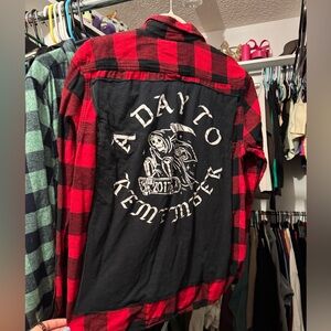 Custom Band Flannel- A Day To Remember